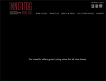 Tablet Screenshot of innerfog.com